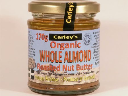 Carley s Organic Almond Butter 170g Hot on Sale