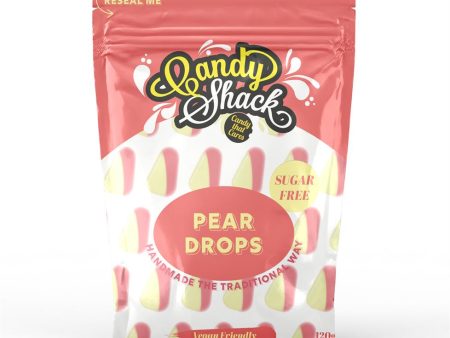 Candy Shack Sugar Free Peardrops Sweets 120g Online Sale