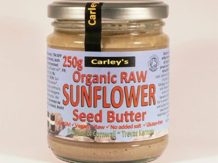 Carley s Org Raw EU Sunflower Seed Butter 250g For Cheap