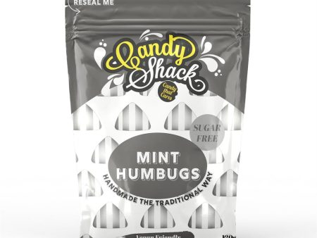 Candy Shack Sugar Free Mint Humbugs 120g For Sale