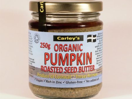 Carley s Organic EU Roasted Pumpkin Seed Butter 250g Online now