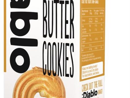 Diablo Sugar Free :Diablo Butter Cookies 135g Online