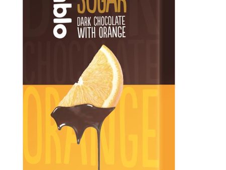 Diablo Sugar Free Diablo Dark Chocolate Bar with Orange 75g Supply