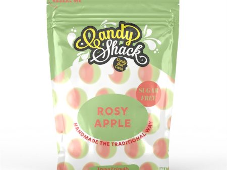 Candy Shack Sugar Free Rosy Apples Sweets 120g For Discount