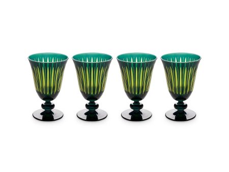 Prism Wine Glasses, Set of 4 Online Sale