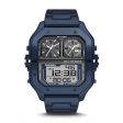 Diesel Clasher Digital Blue-Tone Stainless Steel Watch DZ7464 Online Sale