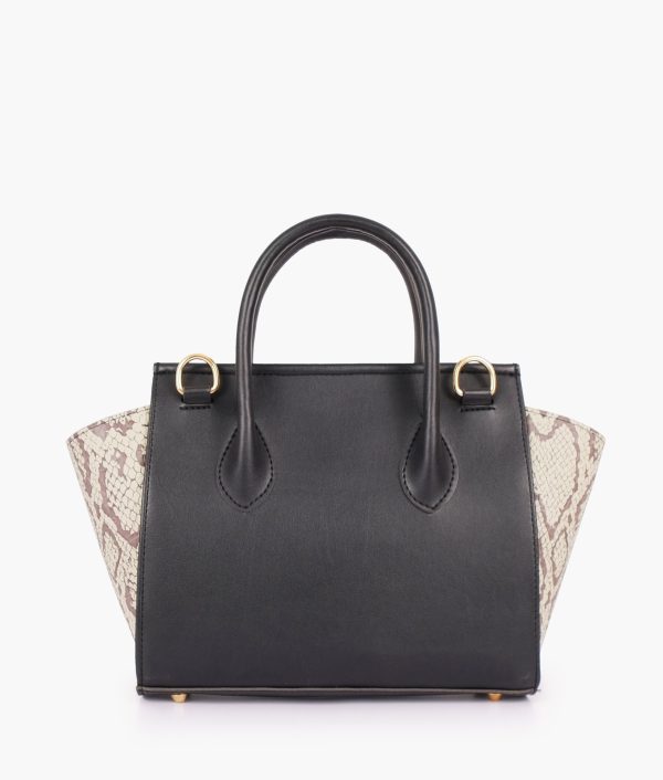 Envy Hold - Black trapeze handbag Online Sale