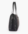 Envy Hold - Black quilted carryall tote bag For Cheap