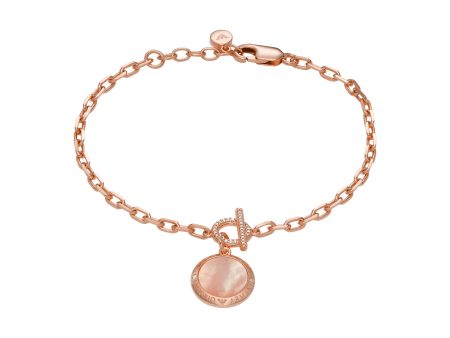 Emporio Armani Rose Gold-Tone Bracelet Online Hot Sale