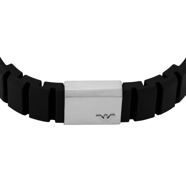 Emporio Armani Black Bracelet Discount