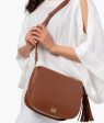 Envy Hold - Brown foldover saddle bag on Sale