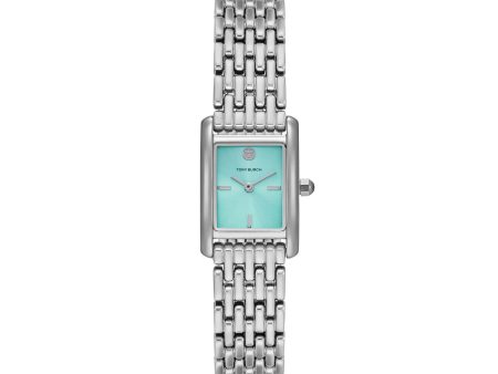 Tory Burch The Eleanor Silver Tone Analogue Watch TBW1083 Online Sale