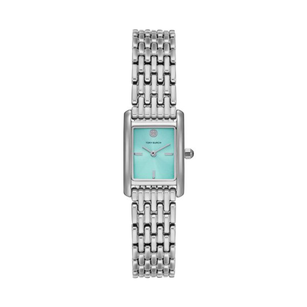 Tory Burch The Eleanor Silver Tone Analogue Watch TBW1083 Online Sale