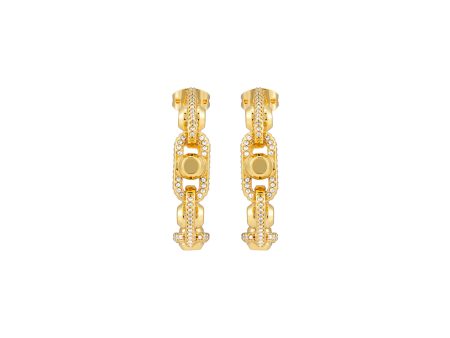 Michael Kors Premium Gold Tone Earring MKJ8407CZ710 Discount