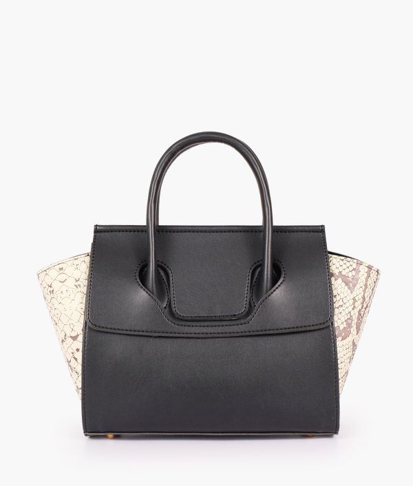 Envy Hold - Black trapeze handbag Online Sale