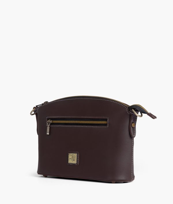 Envy Hold - Dark brown dome cross-body bag Discount