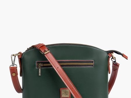 Envy Hold - Army green dome cross-body bag Online