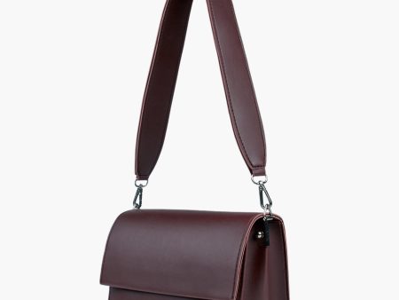 Envy Hold - Burgundy mini cross-body bag Online Hot Sale