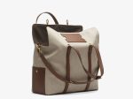 Envy Hold - Mega Tote - Grand Herringbone Cuoio Sale