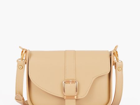 Envy Hold - Off-white saddle buckle bag For Cheap