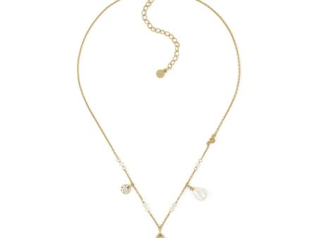 Emporio Armani Gold Tone Necklace Cheap