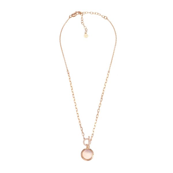 Emporio Armani Rose Gold-Tone Necklace Sale