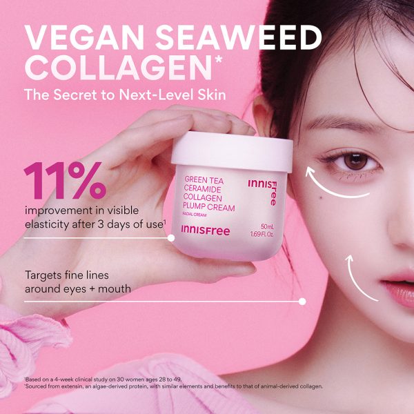 Green Tea Ceramide Collagen Plump Cream Online Sale