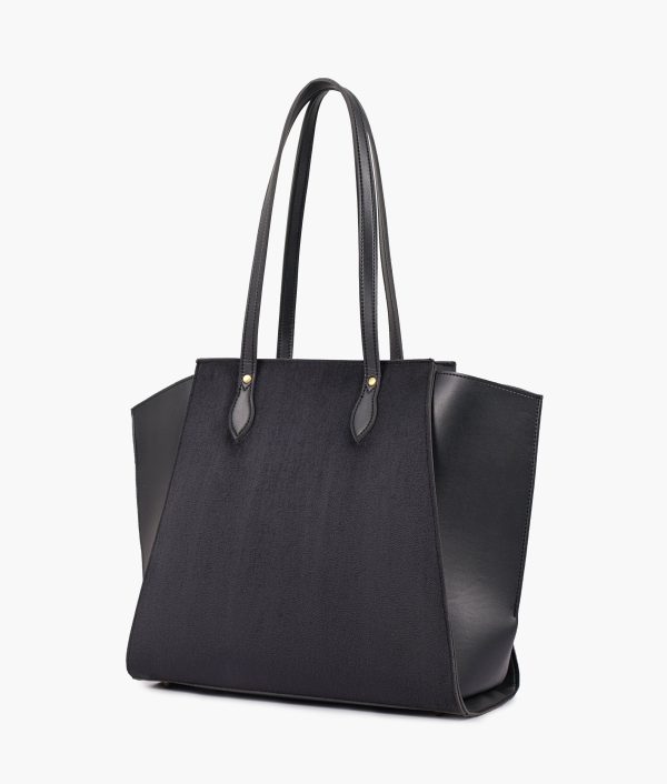 Envy Hold - Black suede classic tote bag Fashion