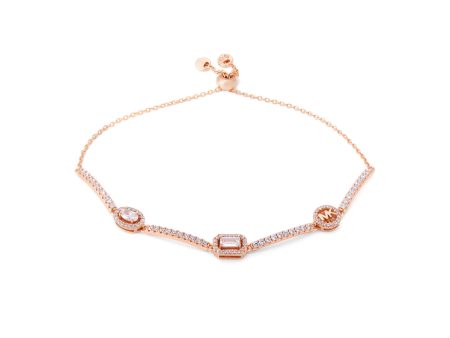 Michael Kors Premium Rose Gold Tone Bracelet MKC1715CZ791 Sale