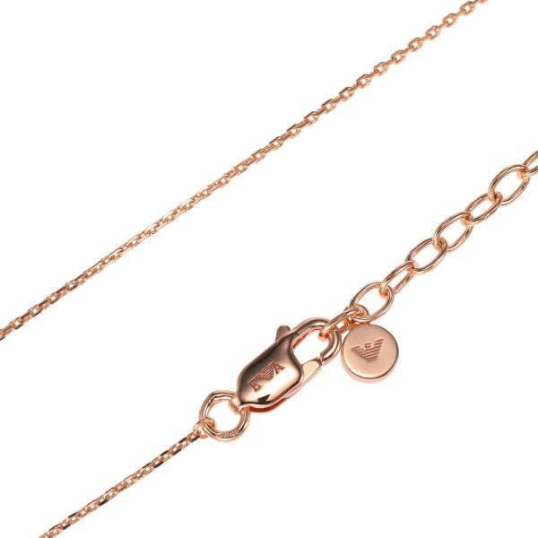 Emporio Armani Rose Gold-Tone Pendant Online Sale