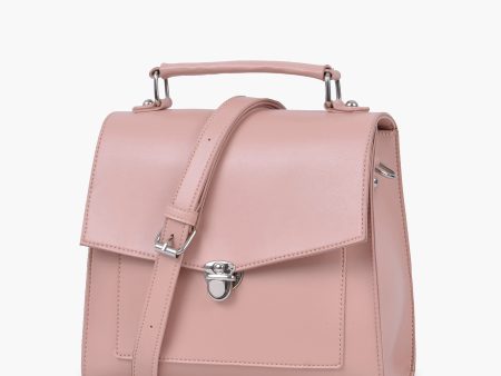 Envy Hold - Peach push-lock messenger bag on Sale