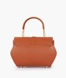 Envy Hold - Brown top-handle hexagon bag Online Hot Sale