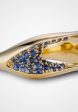 Aerial Concordia, 18K Yellow Gold + Blue Sapphire Ring Sale