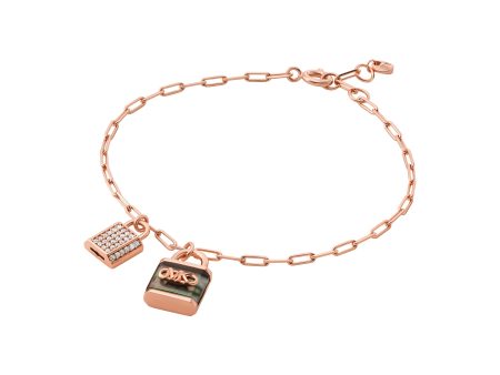 Michael Kors Premium Rose Gold Tone Bracelet MKC1742TN791 For Discount