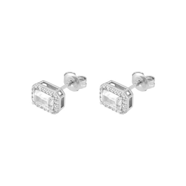 Michael Kors Premium Silver Tone Earring MKC1724CZ040 on Sale