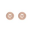 Emporio Armani Rose Gold-Tone Earring Online Hot Sale