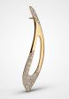 Pave Raquel, 18K Yellow Gold + Champagne Diamond Earrings For Cheap