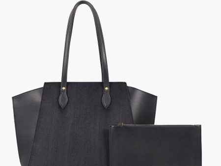 Envy Hold - Black suede classic tote bag Fashion