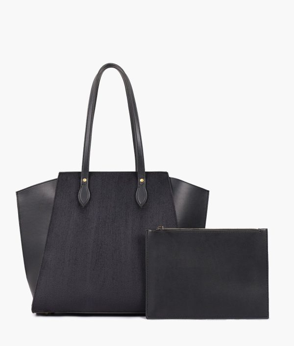 Envy Hold - Black suede classic tote bag Fashion