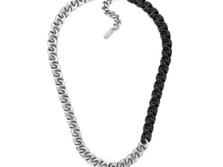 Diesel Chain Necklace Two Tone Necklace DX1530931 Discount