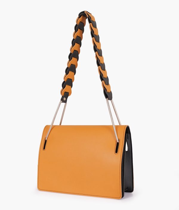 Envy Hold - Mustard loop strap shoulder bag Online now