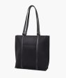 Envy Hold - Black suede double-handle tote bag Sale