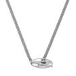 Diesel Chain Necklace Silver Tone Necklace DX1534040 Online now