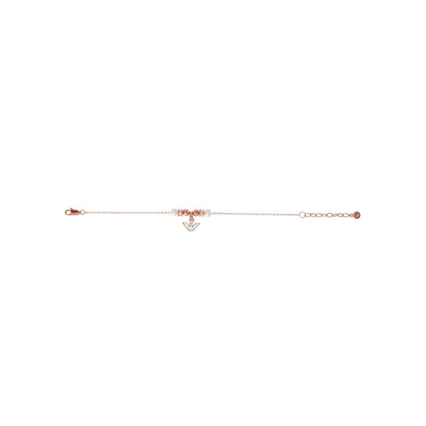 Emporio Armani Sentimental Rose Gold Tone Bracelet Online Sale