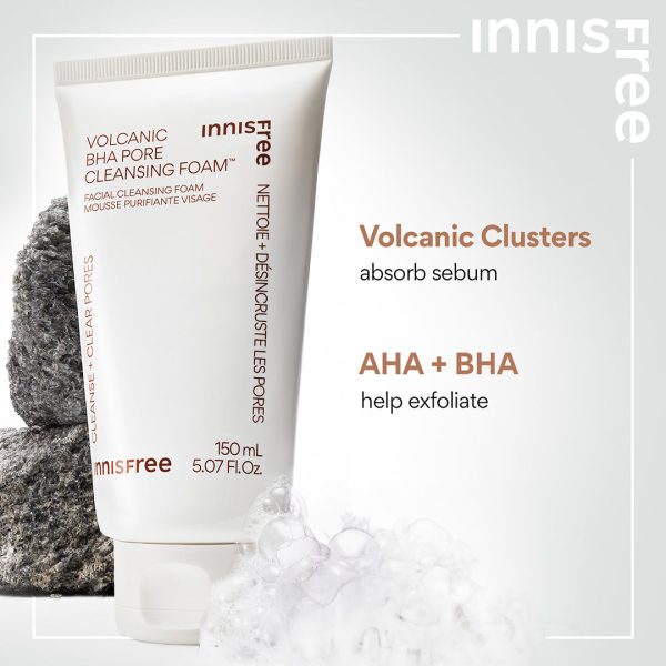 Volcanic BHA Pore Cleansing Foam Hot on Sale