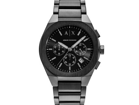 Armani Exchange Black Chronograph Watch AX4183 Online now