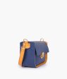 Envy Hold - Blue saddle bag with twist lock Sale