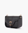 Envy Hold - Black saddle buckle bag Online Sale