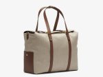 Envy Hold - Mega Tote - Grand Herringbone Cuoio Sale