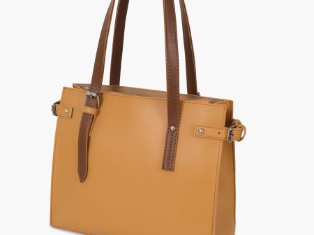 Envy Hold - Mustard satchel tote bag For Discount